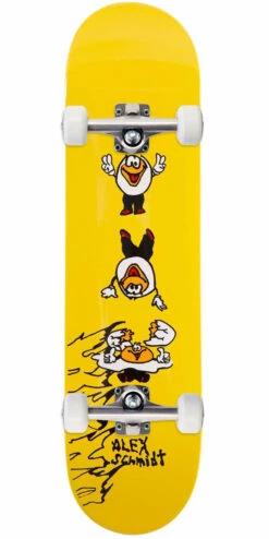 WKND Eggy Alex Schmidt Skateboard Complete - Yellow - 8.25"