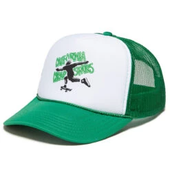 CCS Cheapskates Mesh Trucker Hat - Kelly/White/Black