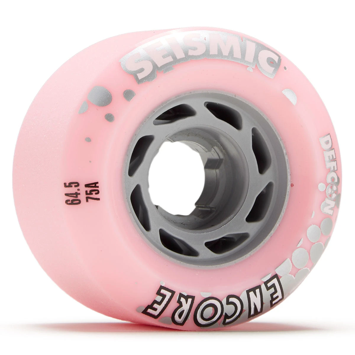 Seismic Encore 75a Longboard Wheels - Bubblegum - 64.5mm 3 Seismic Encore 75a Longboard Wheels - Bubblegum - 64.5mm