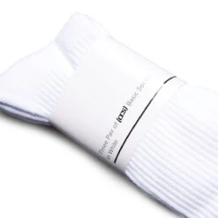 CCS Basis 3 Pack Of Socks - White 8 CCS Basis 3 Pack Of Socks - White -Famous Skate Shop BQ557D8 2