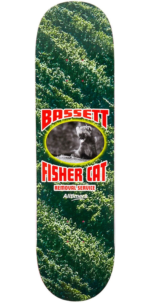 Alltimers Fischer Bassett Skateboard Deck - Trap - 8.30" 3 Alltimers Fischer Bassett Skateboard Deck - Trap - 8.30"