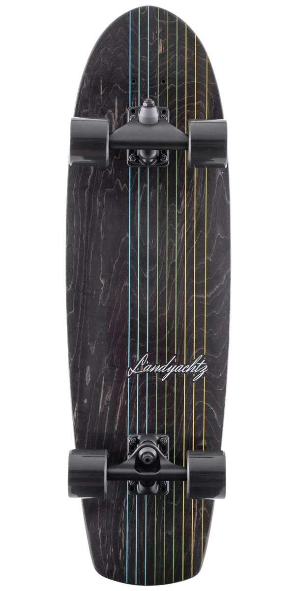 Landyachtz Butter Lines Pre-Built Longboard Complete - Black 3 Landyachtz Butter Lines Pre-Built Longboard Complete - Black
