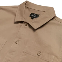 CCS Heavy Cotton Work Shirt - Khaki -Famous Skate Shop BQ5D7BE 3