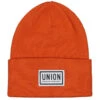 Union High Cuff Logo Beanie - Orange -Famous Skate Shop BQ5DB99 1