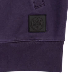 Welcome Scrawl 1/4 Zip Mock Neck Sweatshirt - Eggplant -Famous Skate Shop BQ5DEAE 4