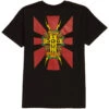 Dogtown Death To Invaders T-Shirt - Black -Famous Skate Shop BQ5F18D 1