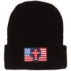 Dogtown DT Flag Patch Beanie Beanie - Black -Famous Skate Shop BQ5F1B8 1