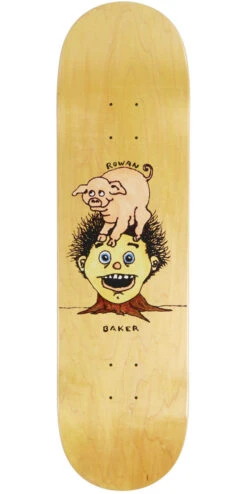 Baker Rowan Piggy Back Skateboard Deck - 8.50"