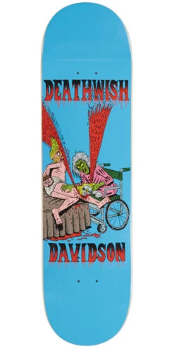 Deathwish Davidson Domestic Battery Skateboard Deck - 8.125"