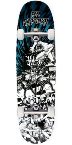 Metal Ben Raybourn Ktcm Skateboard Complete - 8.75"