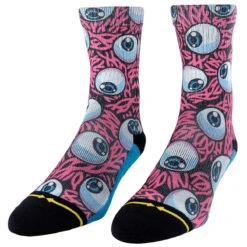 Merge4 Jimbo Eyes Socks - Pink
