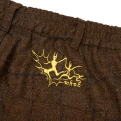 WKND Loosies Pants - Brown Check -Famous Skate Shop BQ64C73 3