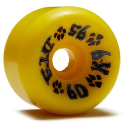 Dogtown K-9 95a Skateboard Wheels - Yellow - 60mm