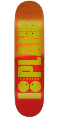 Plan B Half Dip Gustavo Skateboard Deck - 8.00"