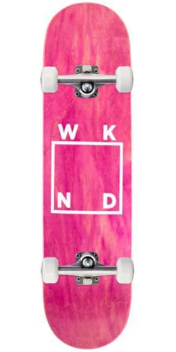 WKND White Logo Skateboard Complete - 8.50"
