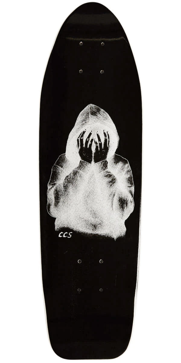 CCS Smile On The Surface Crusier Skateboard Deck - Black 3 CCS Smile On The Surface Crusier Skateboard Deck - Black