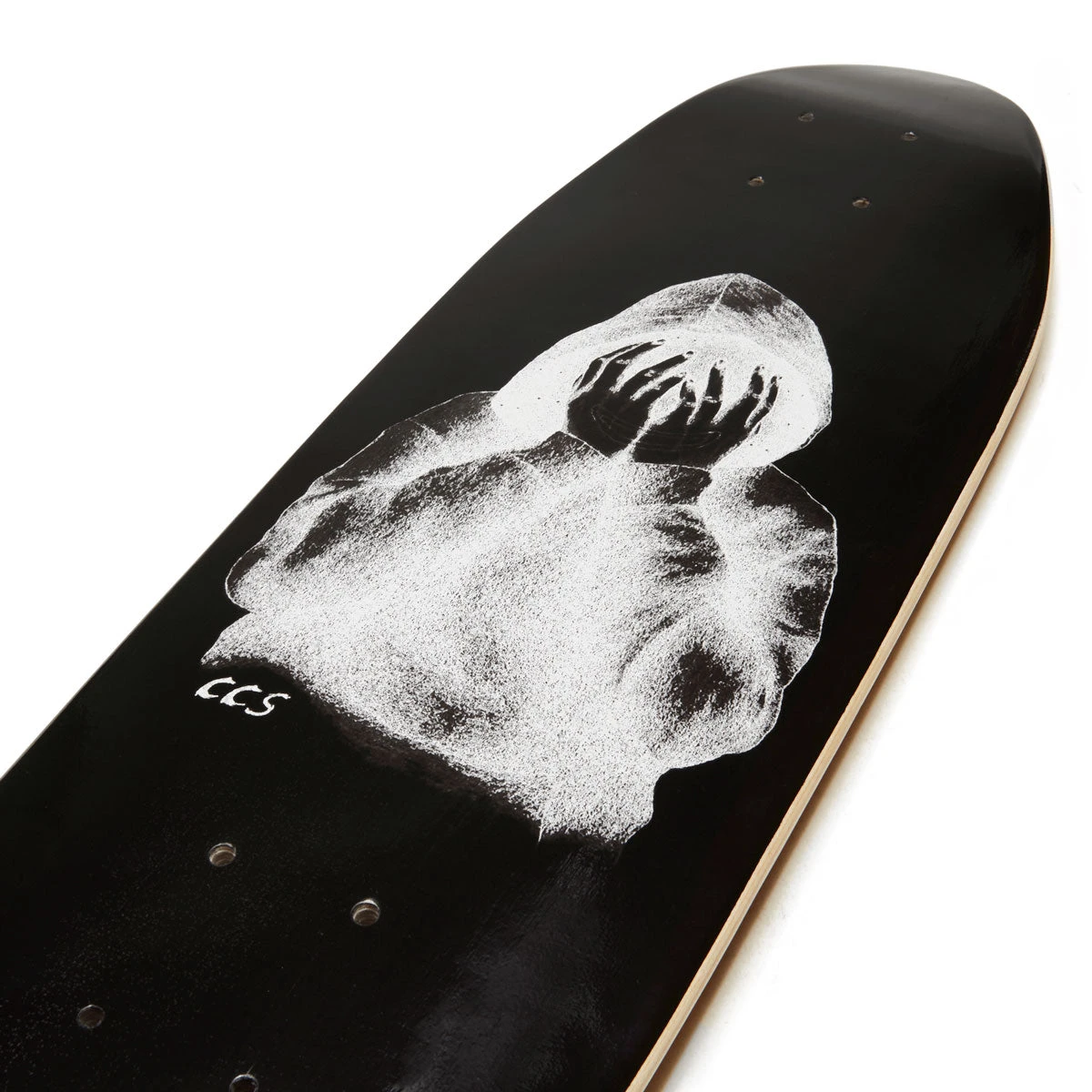 CCS Smile On The Surface Crusier Skateboard Deck - Black 5 CCS Smile On The Surface Crusier Skateboard Deck - Black - Image 3