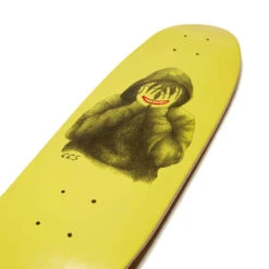 CCS Smile On The Surface Crusier Skateboard Deck - Yellow -Famous Skate Shop CCS CRUISER YELLOW 3 b9c21fa2 d900 4e52 b69e 2ffbcf1389f2