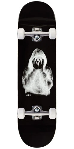 CCS Smile On The Surface Skateboard Complete - Black