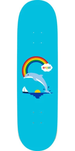 Enjoi Fun Collection Customs X Blue Skateboard Deck