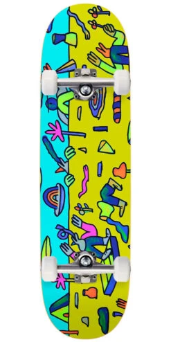 Lucas Beaufort Color-Up Customs X Skateboard Complete