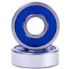 Bones Super Swiss 6 Bearings - Blue -Famous Skate Shop bones super swiss 6 bearings 1