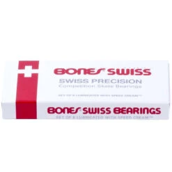 Bones Swiss Bearings - Black -Famous Skate Shop bones swiss bearings 3