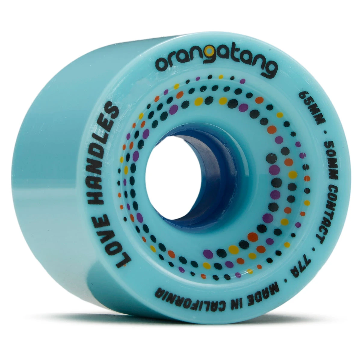 Orangatang Love Handles Offset Freeride 77a Longboard Wheels - Blue - 65mm 3 Orangatang Love Handles Offset Freeride 77a Longboard Wheels - Blue - 65mm