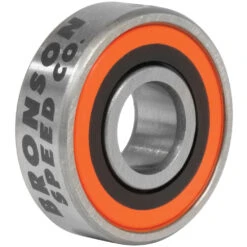 Bronson G3 Bearings - Orange -Famous Skate Shop bronson g3 skateboard bearings 4