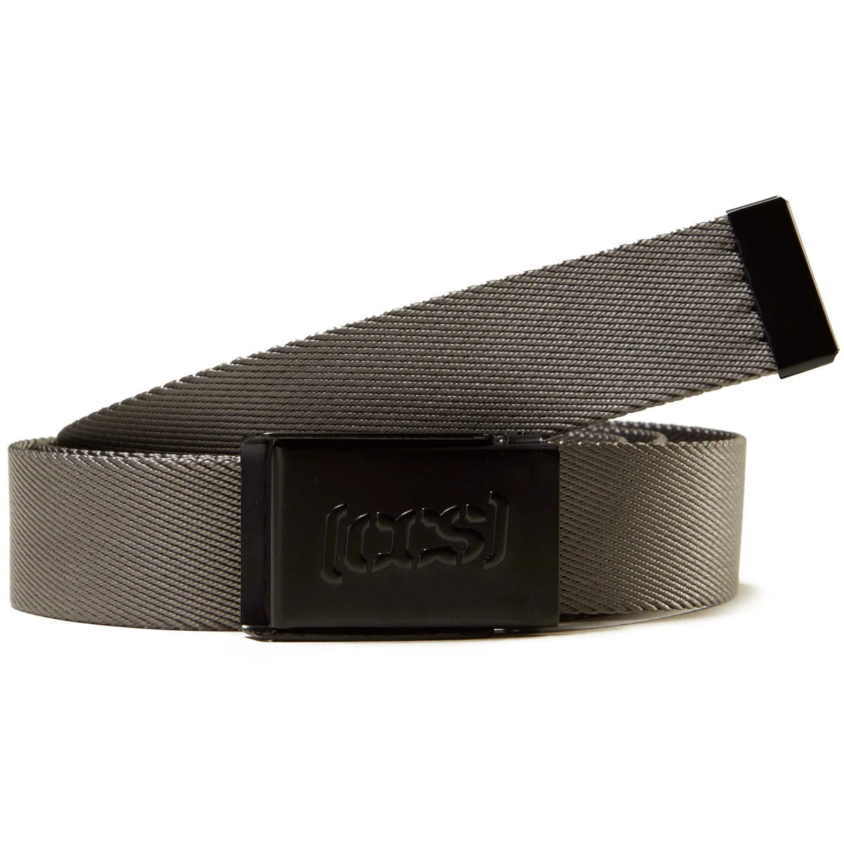 CCS Black Logo Buckle Belt - Grey 3 CCS Black Logo Buckle Belt - Grey