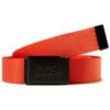 CCS Black Logo Buckle Belt - Orange -Famous Skate Shop ccs black logo buckle belt orange 1