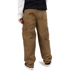 CCS Easy Ripstop Cargo Pants - Brown -Famous Skate Shop ccs easy ripstop cargo pants brown 4
