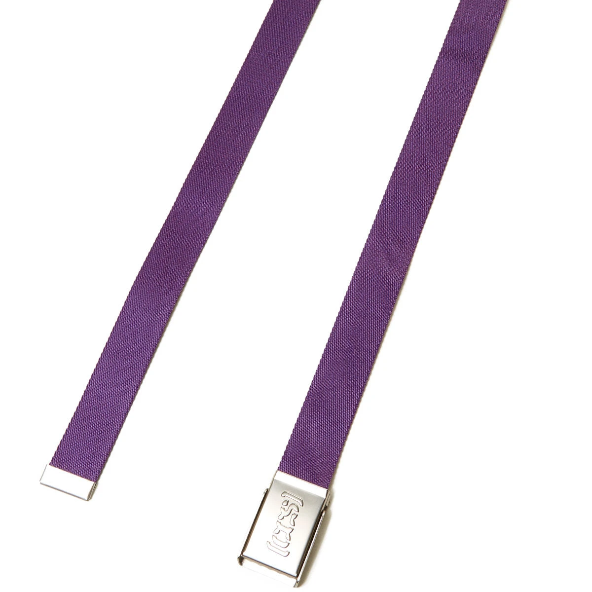 CCS Silver Logo Buckle Belt - Purple 4 CCS Silver Logo Buckle Belt - Purple - Image 2
