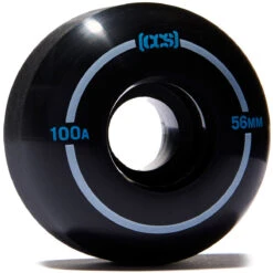 CCS Skateboard Wheels - 56mm Black