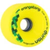 Orangatang Durian Freeride 86a Longboard Wheels - Yellow - 75mm -Famous Skate Shop durian yellow new