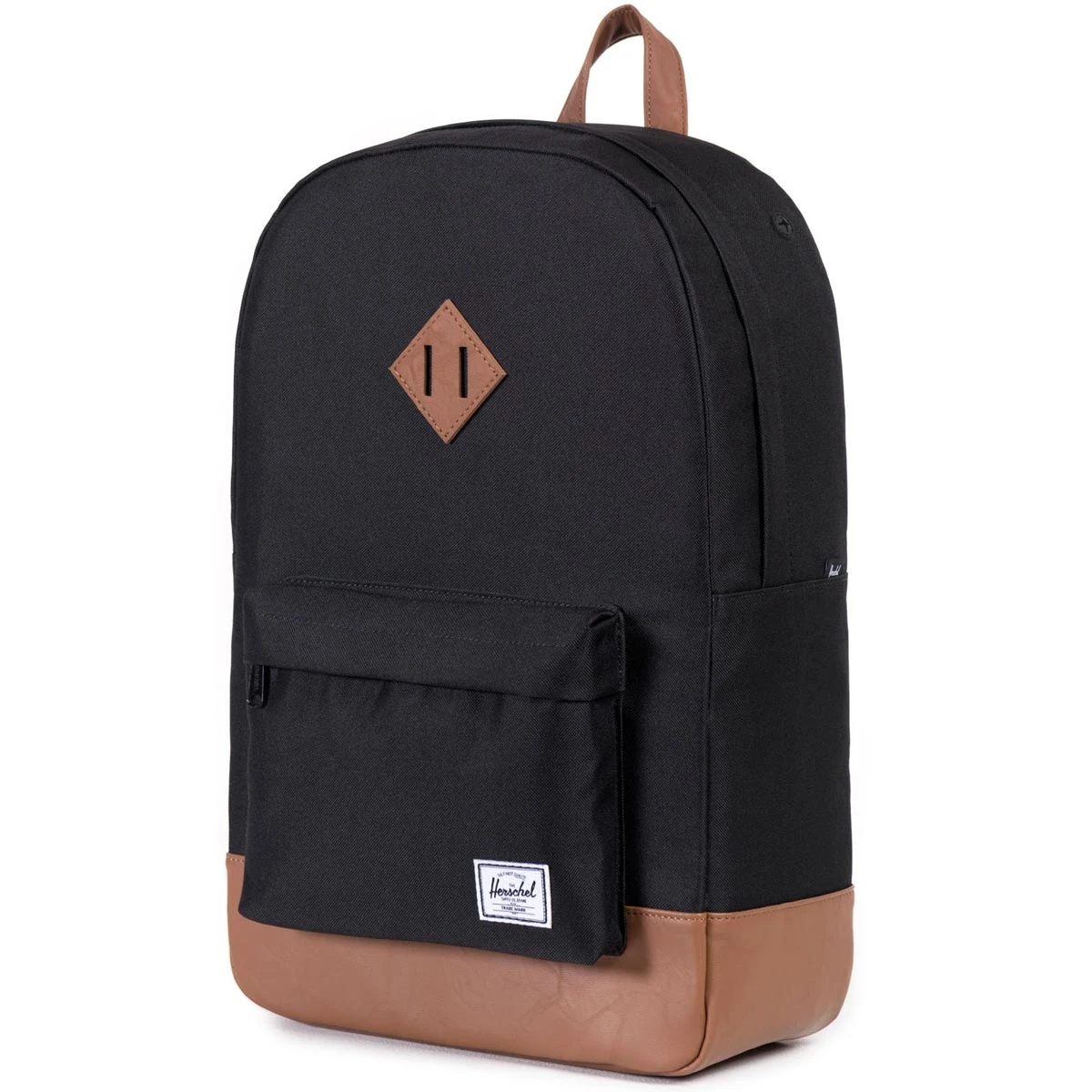 Herschel Supply Heritage Backpack - Black/Tan 3 Herschel Supply Heritage Backpack - Black/Tan