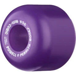 Powell Peralta Mini Cubics 95A Skateboard Wheels - Purple - 64mm